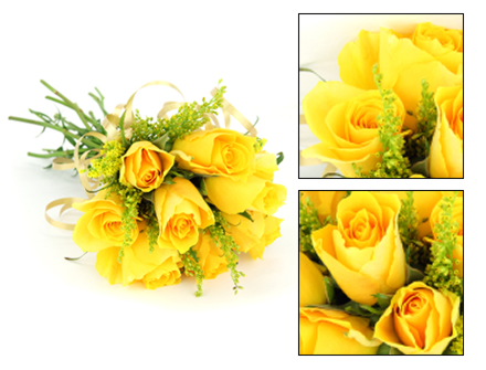 Bouquet Flores Sorriso de Sol - Entrega de Flores Arranjos Bouquets Cestos Floristas Loja de Flores