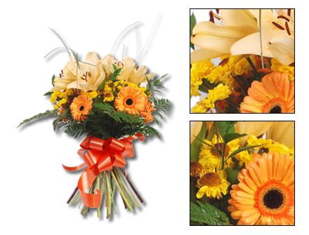 Bouquet Flores Amizade Doce - Entrega de Flores Arranjos Bouquets Cestos Floristas Loja de Flores