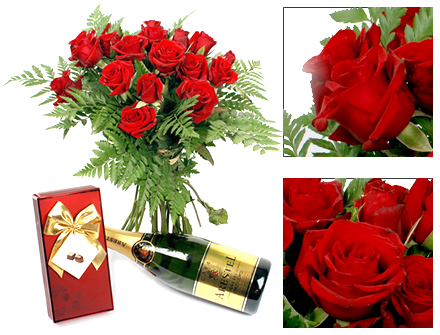 Bouquet de Flores Amor Supremo - Entrega de Flores Arranjos Bouquets Cestos Floristas Loja de Flores