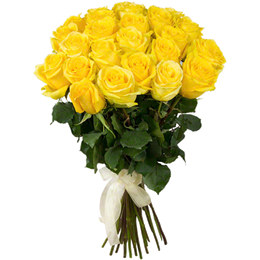 Loja de Flores - Entrega de Flores - Floristas Online - Amor e Romance - Bouquet de Flores de Rosas Amarelas