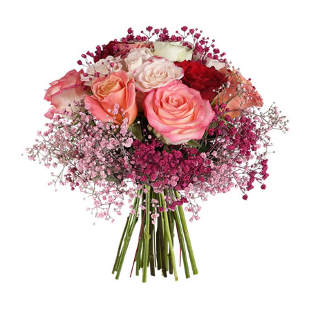 Bouquet Flores Carinho Sereno - Entrega de Flores Arranjos Bouquets Cestos Floristas Loja de Flores