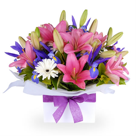 Bouquet de Flores Sensação Extrema - Entrega de Flores Arranjos Bouquets Cestos Floristas Loja de Flores