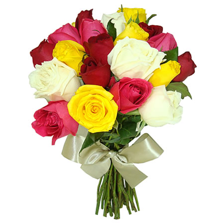 Bouquet Flores Sentimento Colorido - Entrega de Flores Arranjos Bouquets Cestos Floristas Loja de Flores