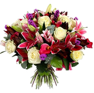 Loja de Flores - Entrega de Flores - Floristas Online - Bouquet de Flores - Bouquet Flores Sonho Majestoso