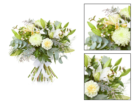 Bouquet de Flores Toque do Luar - Entrega de Flores Arranjos Bouquets Cestos Floristas Loja de Flores